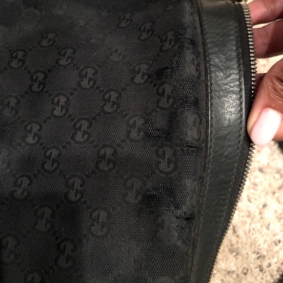 COPY - Gucci Pelham Web Hobo Studded GG Canvas Bag - Picture 5 of 8